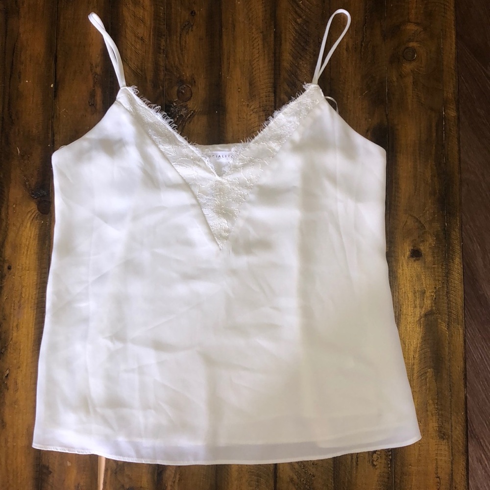 White tank top